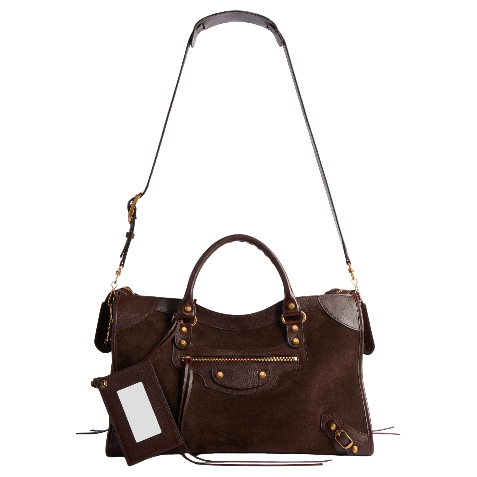 (WMNS) Balenciaga Le City Bag Medium 'Moka' 8657602ACJ52356