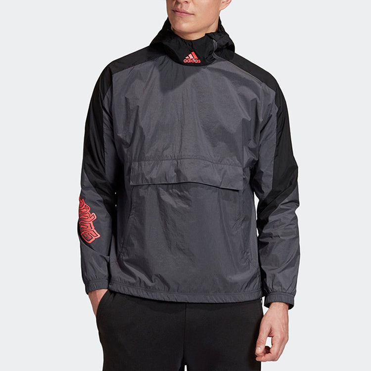 adidas Sports Stylish Jacket Couple Style Gray GP9747