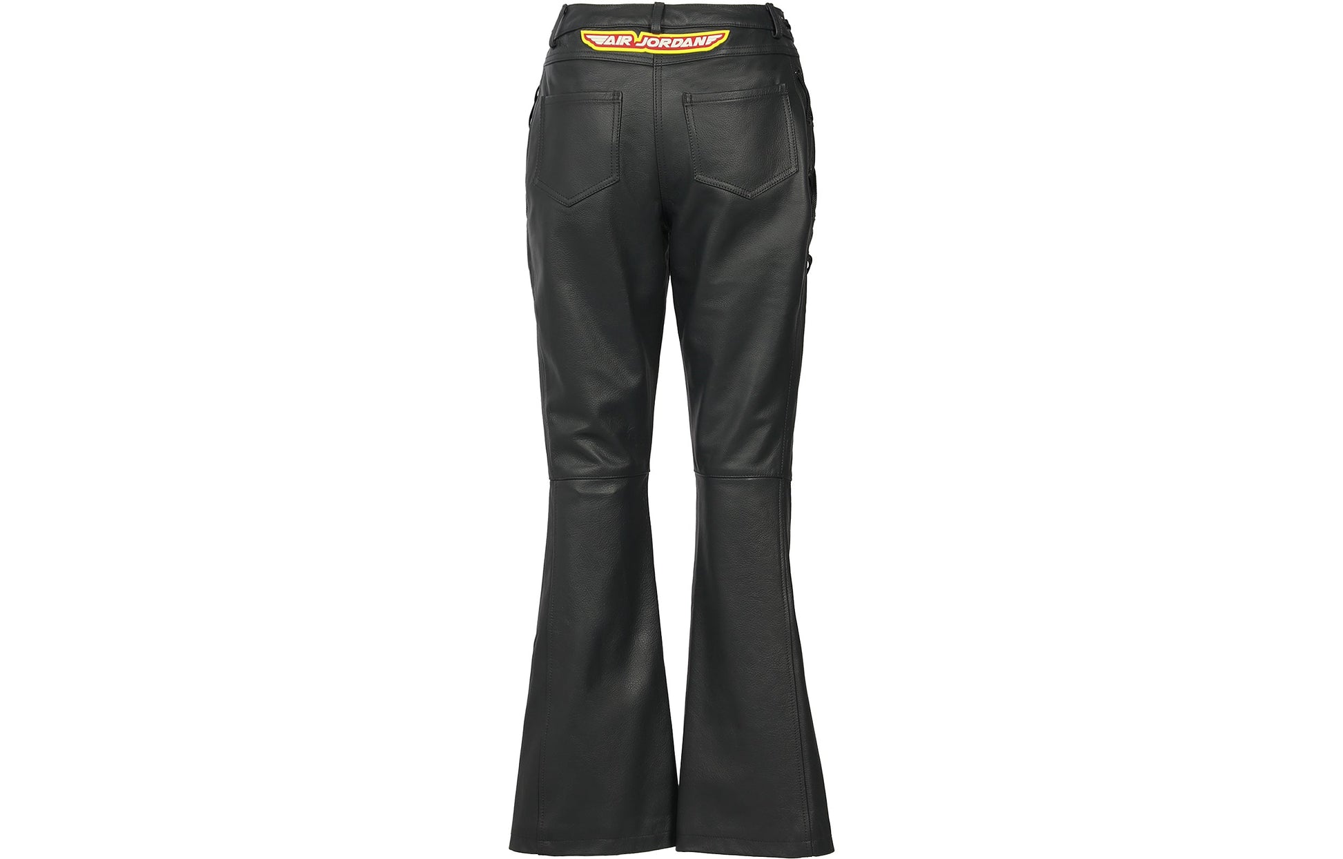 (WMNS) Air Jordan x Travis Scott Cactus Jack Leather Pants Asia Sizing 'Black' DX6171-070