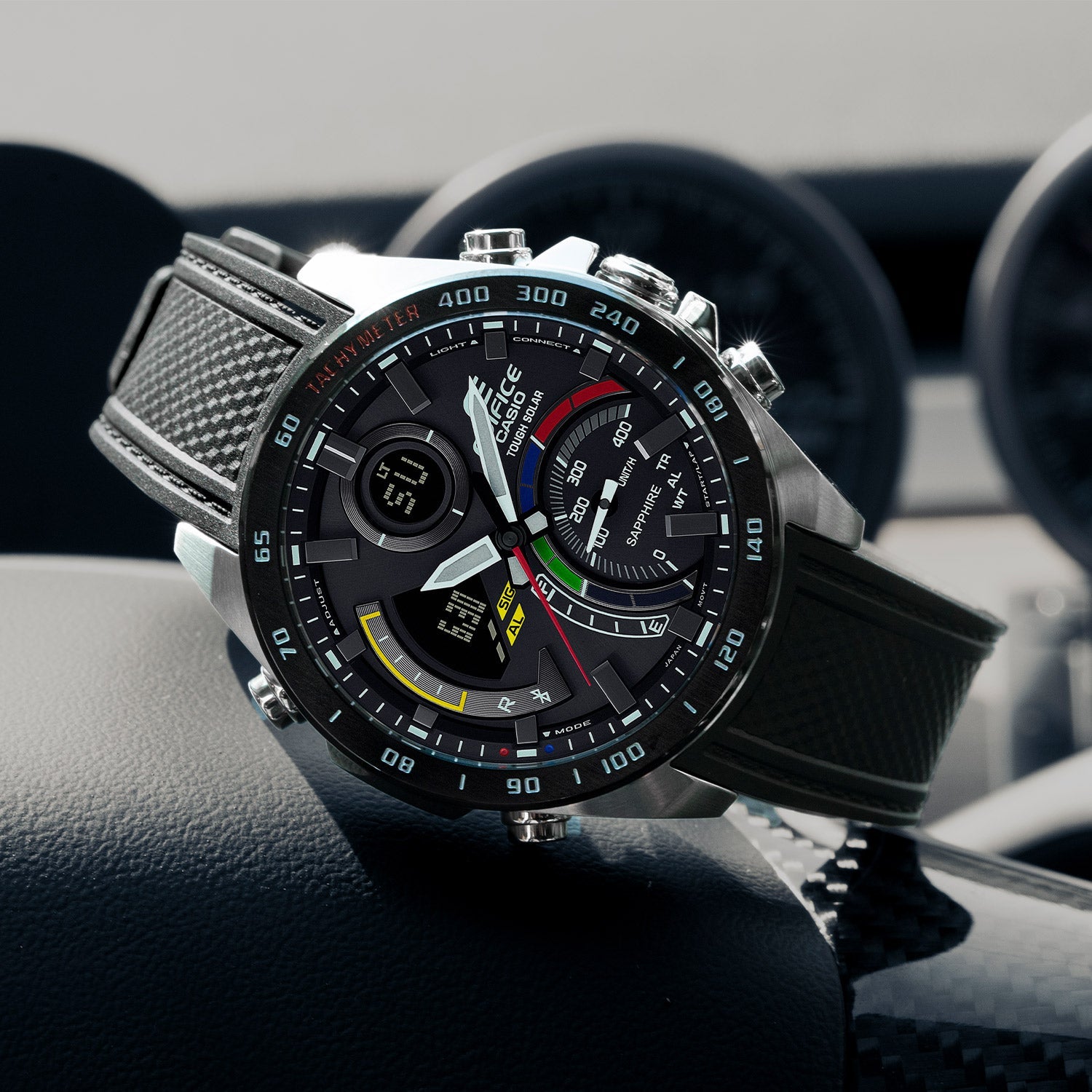 CASIO Digital-Analog 'Black Silver' ECB-900YMP-1APR