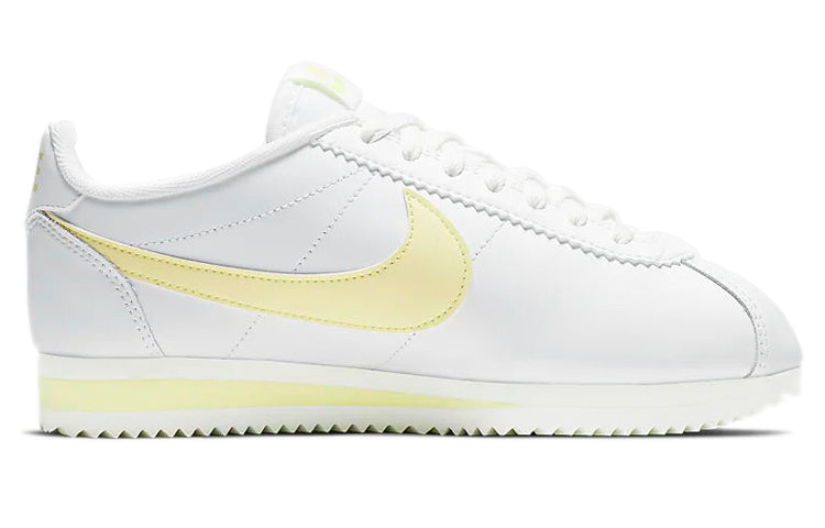 (WMNS) Nike Classic Cortez Leather 'Summit White' 807471-113