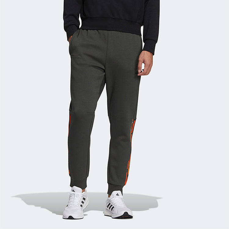 adidas Knit Pants Sports Long Pants Green GT6491