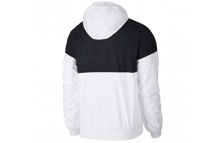 Nike SB Shield Half Zip Casual Sports Half Zipper Hooded Jacket White BV0979-010