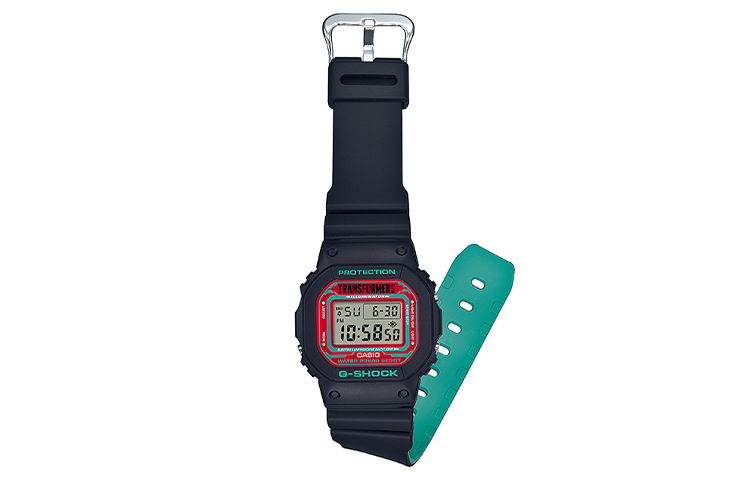 CASIO G-Shock Square 'Red' DW-5600-TF