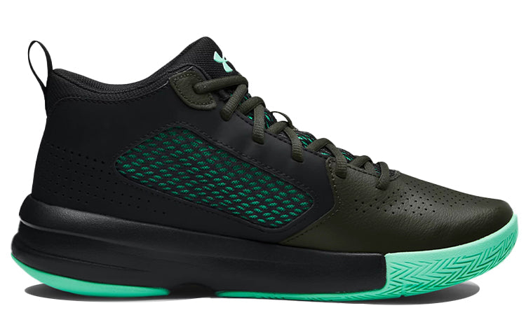 Under Armour Lockdown 5 'Black Mint Green' 3023949-300
