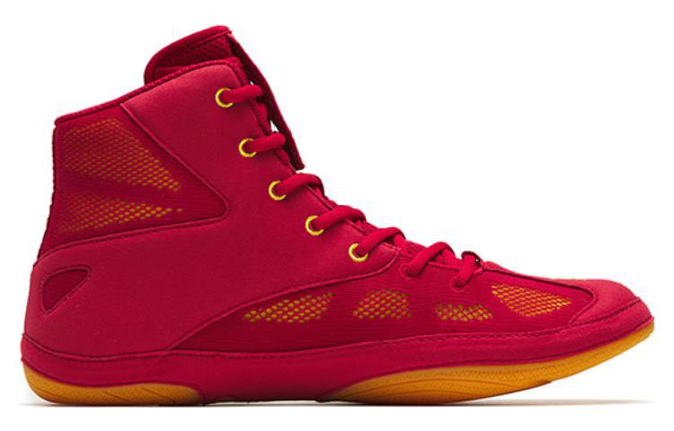 ANTA High Top Wrestling Shoes 'Red Yellow' 41131306-1