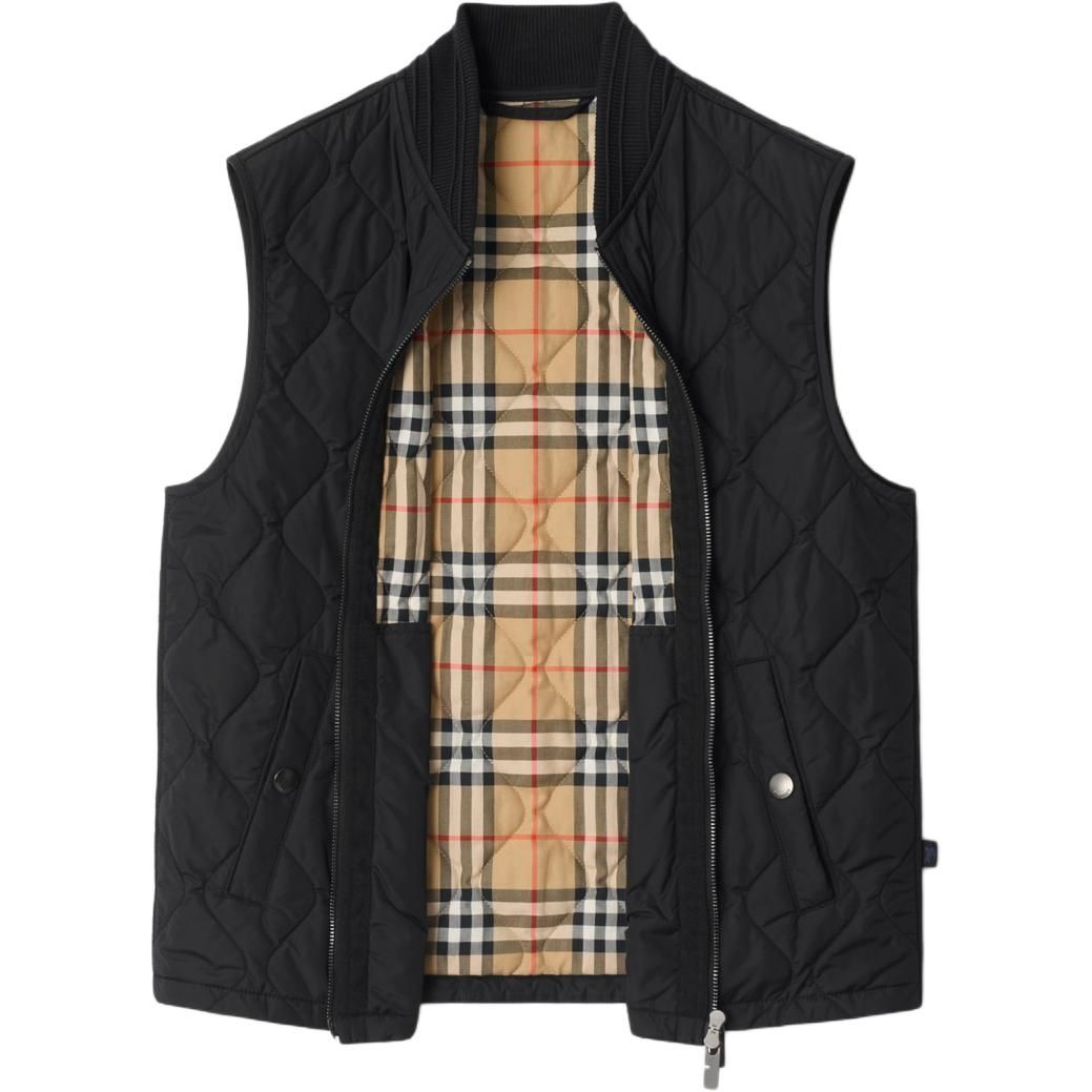 Burberry Quilted Nylon Gilet 'Black' 81101851