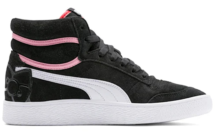 (WMNS) PUMA Hello Kitty x Ralph Sampson Mid 'Black' 372733-01