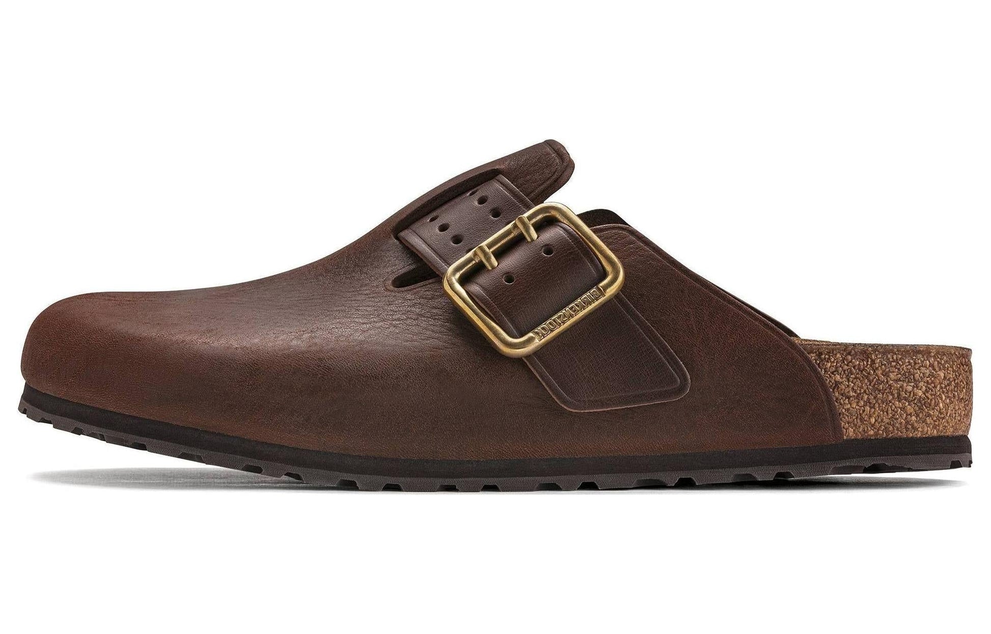 Birkenstock Boston Bold Leather Narrow Fit 'Roast' 1022673