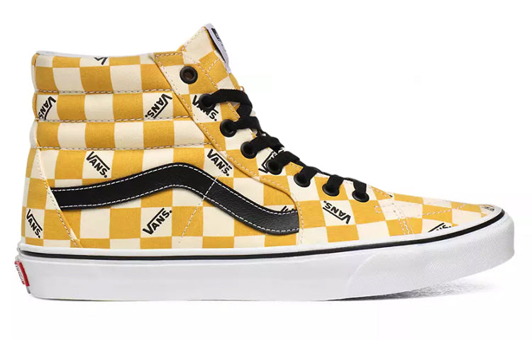 Vans SK8-HI 'Big Check - Yolk Yellow' VN0A4U3CWYT