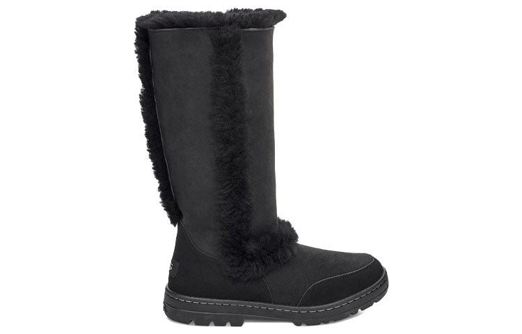 (WMNS) UGG Sundance II Revival Snow Boots Black 5325O-BLK