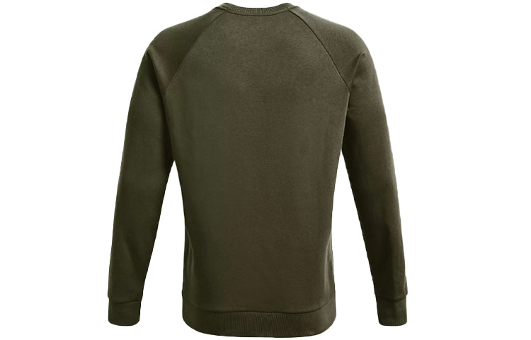 Under Armour Rival Fleece Camo Sweatshirt 'Olive Green' 1366306-390