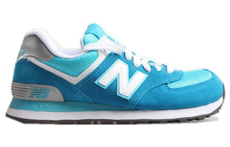(WMNS) New Balance 574 Sneakers Blue/White WL574BLW