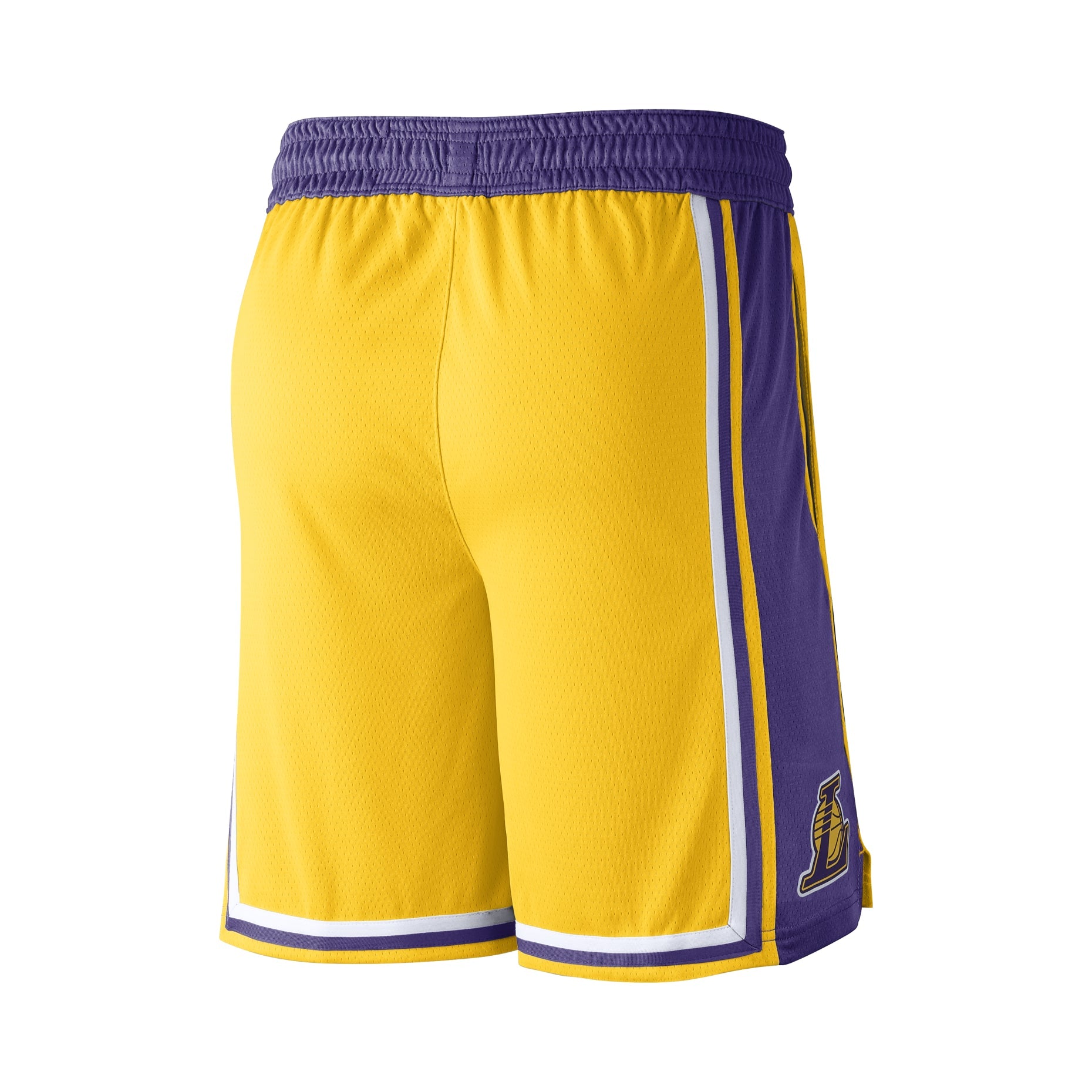 Nike NBA Icon Edition Team limited shorts SW Fan Edition Lakers Yellow AJ5617-728