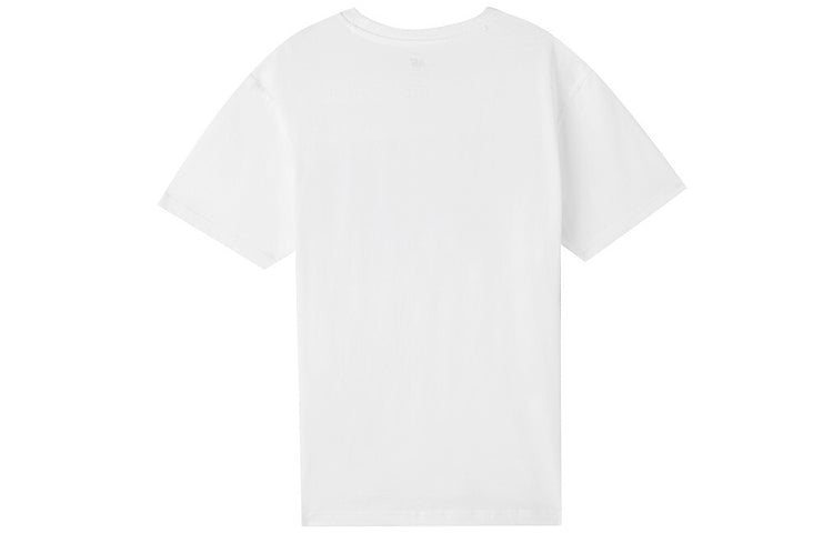 New Balance Creative Logo Round Neck Short Sleeve White AMT83535-WT