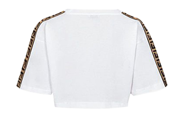 FENDI Knit T-Shirt White FAF114ADHAF0ZNM