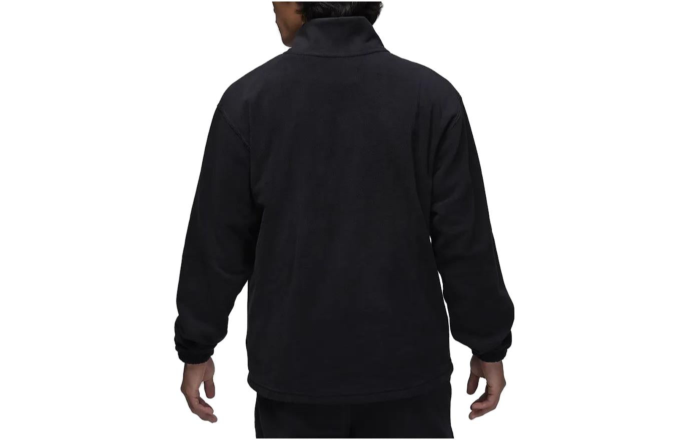 Air Jordan Essentials Winterized Fleece Half-Zip Sweaters 'Black' FD7864-010