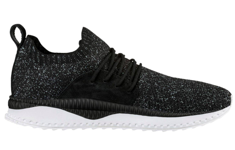 PUMA Tsugi Apex Evoknit Low Top Running Shoes Black/Grey 366432-01