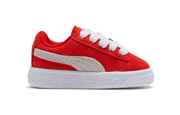 (TD) PUMA Suede Toddler Red/White 353636-03