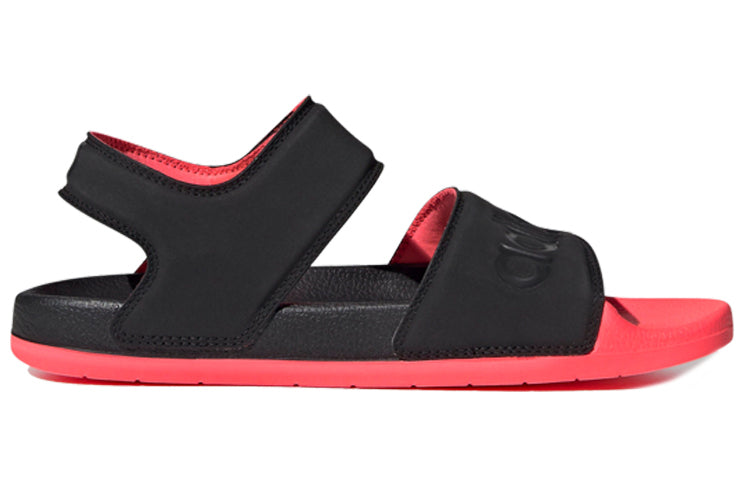 (WMNS) adidas Adilette Sandal 'Black Signal Pink' FW4300