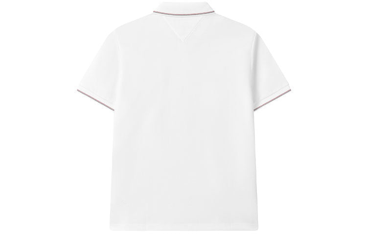 FILA Casual Cotton Alphabet Printing Short Sleeve polo White F11M121125F-WT
