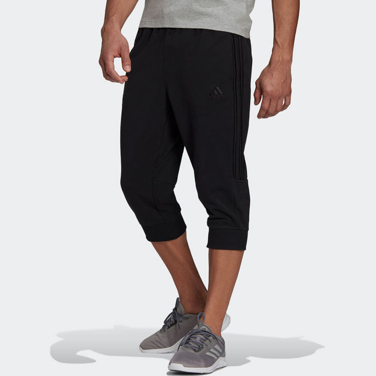 adidas M 3s Lft Tc 3pt Stripe Sports Pants Black GT4494