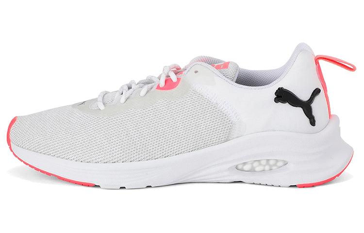(WMNS) PUMA Hybrid Fuego Knit 'White Pink Alert Black' 192957-02