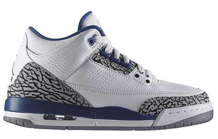 (GS) Air Jordan 3 Retro 'True Blue' 2011 398614-104