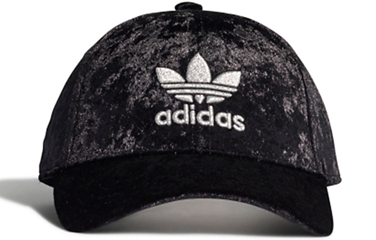 adidas Velour Baseball Cap 'Black' GD4504
