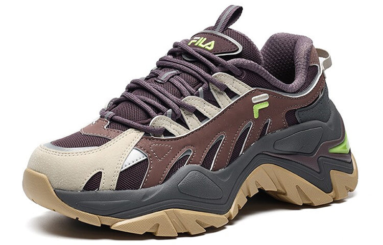 (WMNS) Fila Fusion Shoes 'Dark Grey Brown' T12W125208FSA