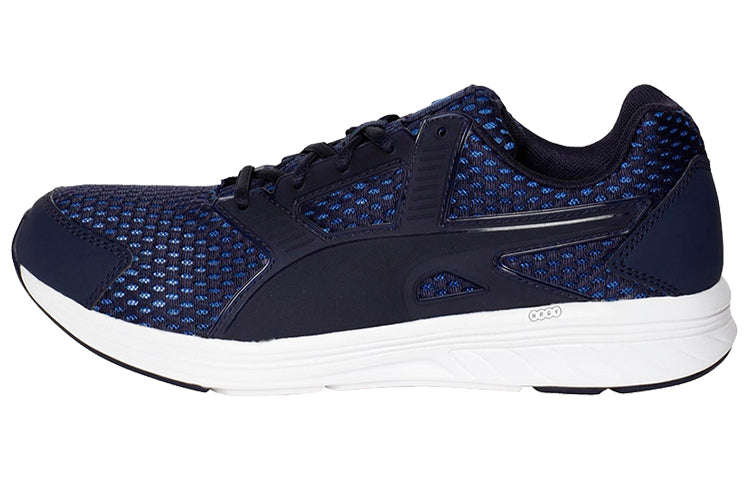(WMNS) PUMA Nrgy Driver Low Running Shoes Blue/Black/White 190558-03