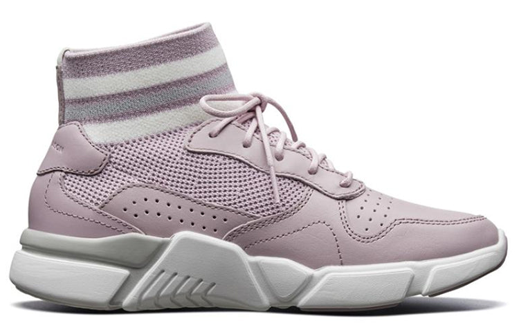 (WMNS) Skechers Block White/Purple 68855-LIL