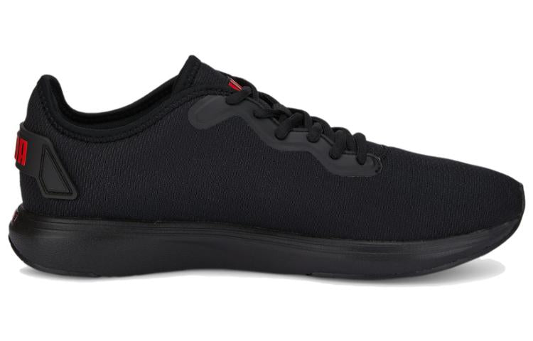 PUMA Softride Cruise 'Black High Risk Red' 376167-11
