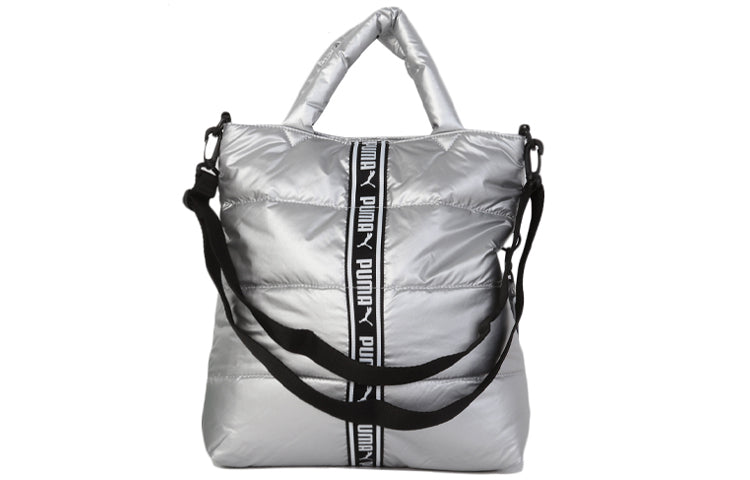(WMNS) PUMA Prime Puffa Shopper Bag 'Sliver' 078192-02