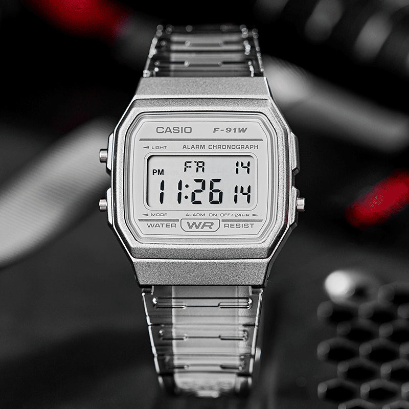CASIO Quartz Waterproof Mens Silver Digital B640WDG-7