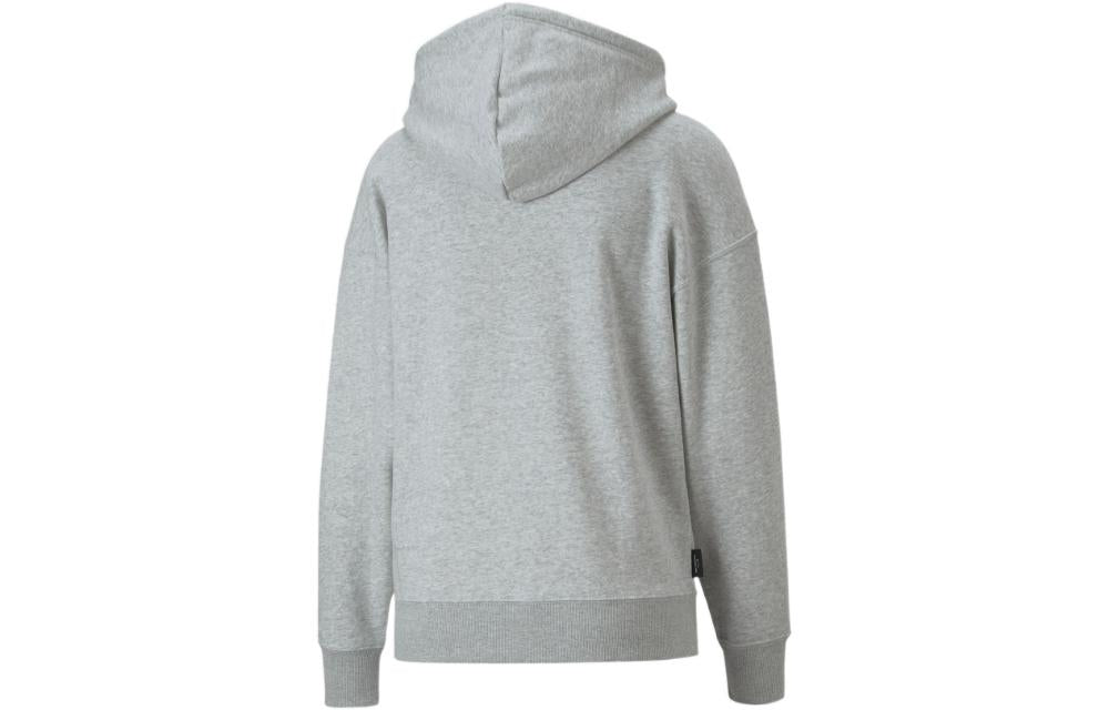 (WMNS) PUMA SWxP Graphic Hoodie 'Grey' 537611-04