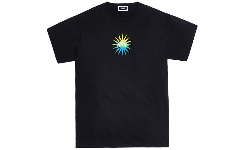 KITH Uprising Sun Tee Pattern Short Sleeve Black KH3769-100