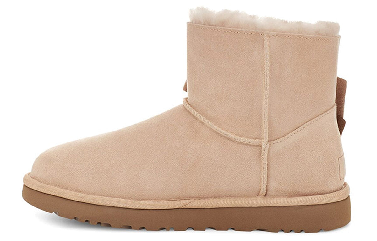 (WMNS) UGG Classic Mini Two-Tone Bow 1107959-BNZ