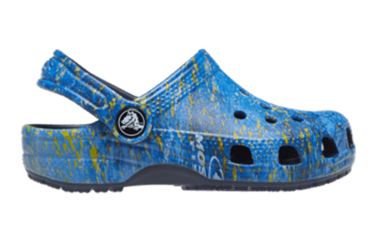 (GS) Crocs Classic Mossy Oak Coastal Clogs 'Blue' 207259-410