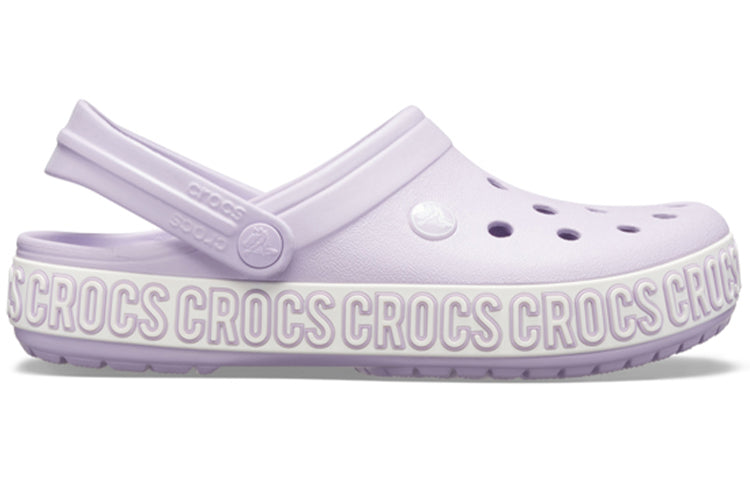 Crocs Crocband Logo Mania Clogs 'Lilac' 205914-549