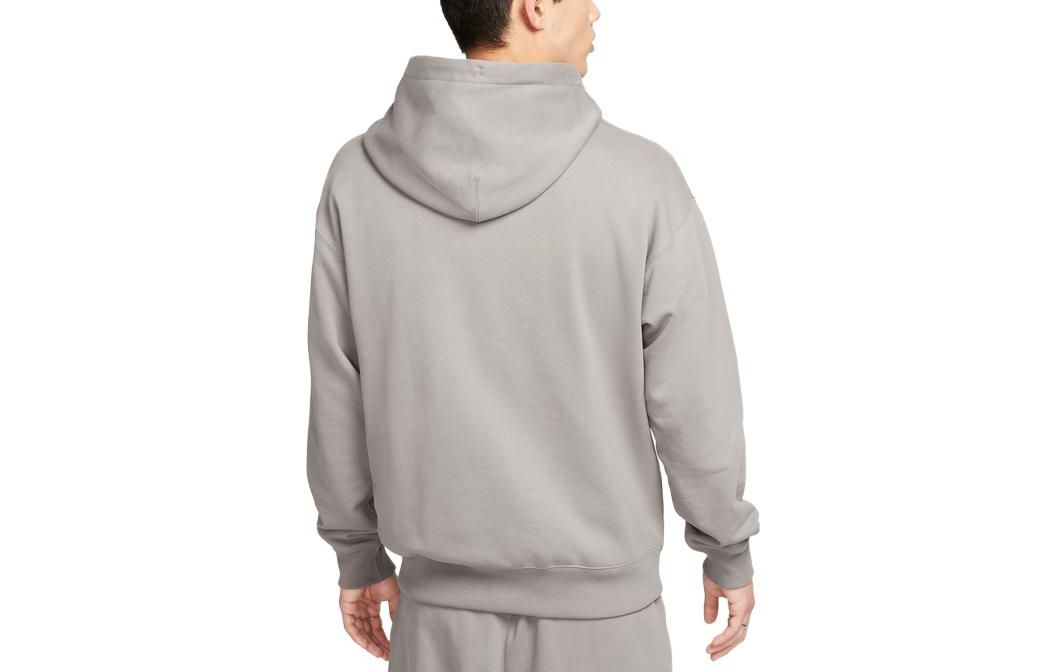 Nike Solo Swoosh Fleece Pullover Hoodie 'Grey' DX0814-029