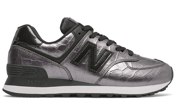 (WMNS) New Balance 574 'Black' WL574PW2