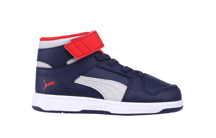 (TD) PUMA Rebound Layup Sl Leisure Board Shoes Blue/Red 370489-11