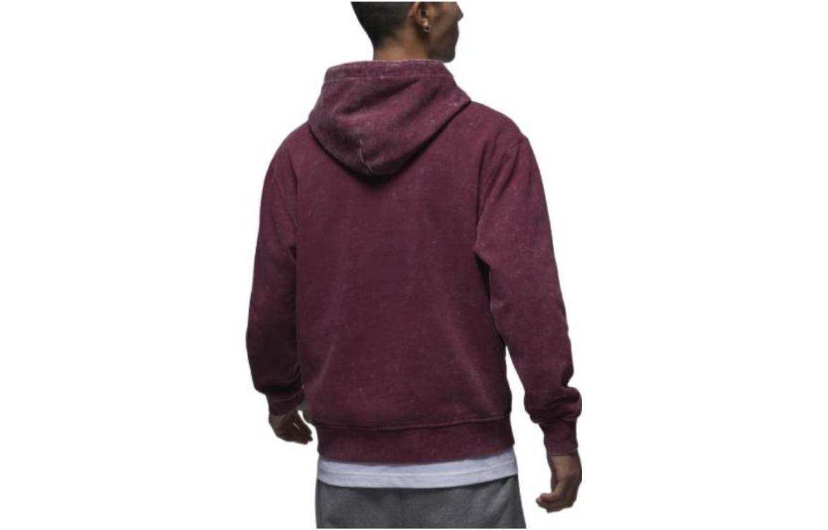 Air Jordan Wash Fleece Hoodie Asia Sizing 'Red' DR3088-680
