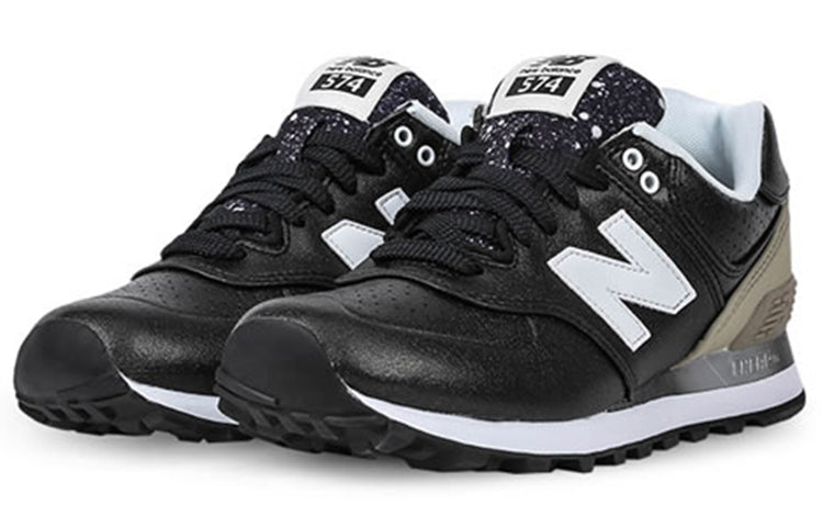 (WMNS) New Balance 574 Low-top 'Black White' WL574RAA