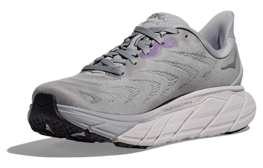 (WMNS) HOKA ONE ONE Arahi 6 Wide 'Smoke Grey' 1123197-HMSL