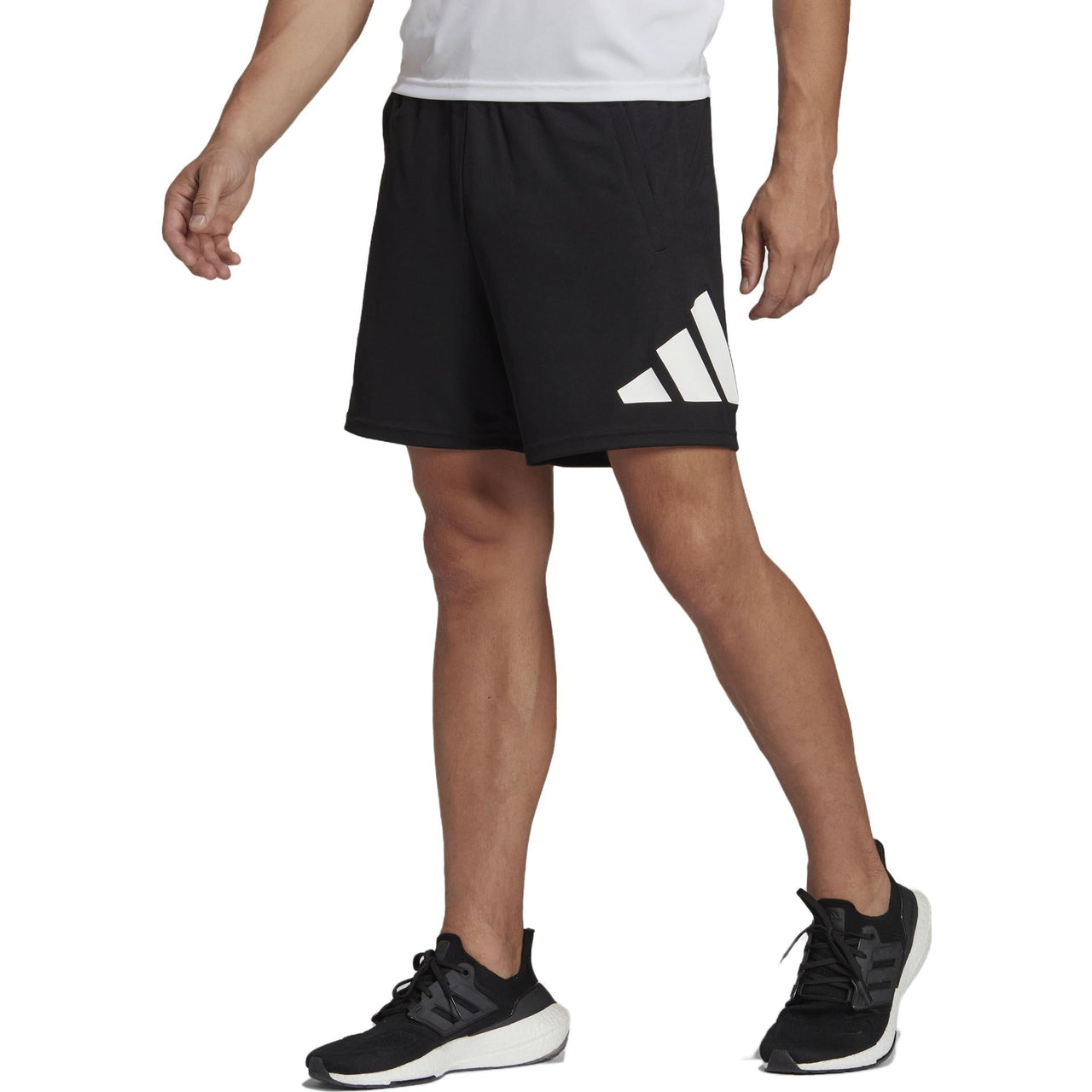 adidas Train Essentials Logo Training Shorts 'Black' IB8121