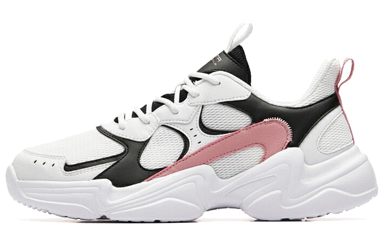 (WMNS) ANTA Lifestyle Retro 'White Black Pink' 121938822R-5