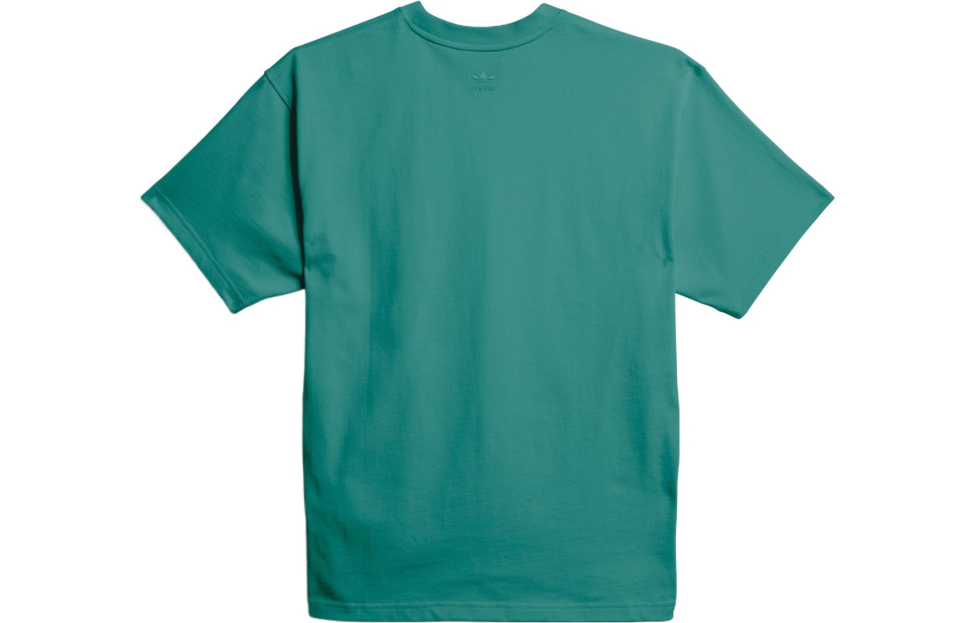 adidas x Crossover Solid Color Round Neck Pullover Short Sleeve Couple Style Green GM1955