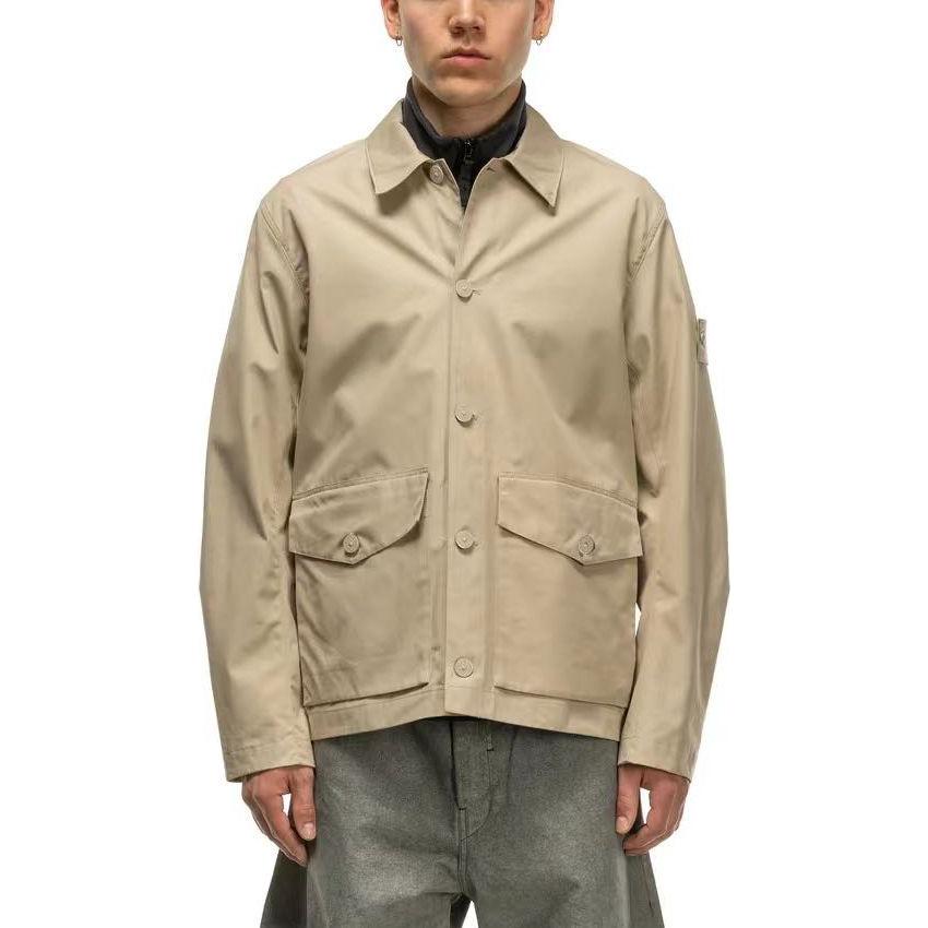 STONE ISLAND Compass Patch Jacket 'Beige' 7815437F1-V0090